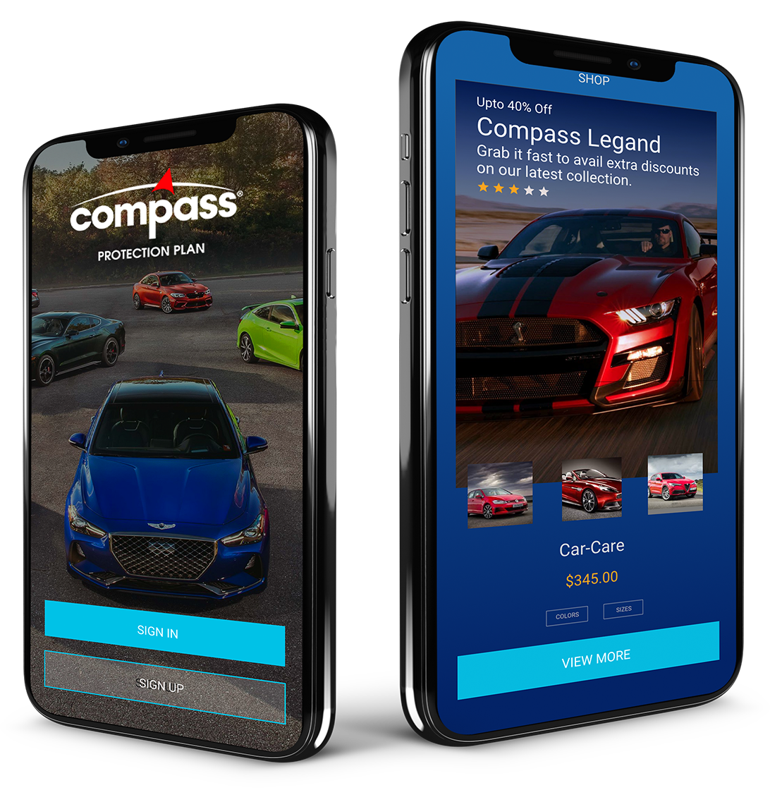 AGWS mobile app success screen displaying warranty coverage confirmation message