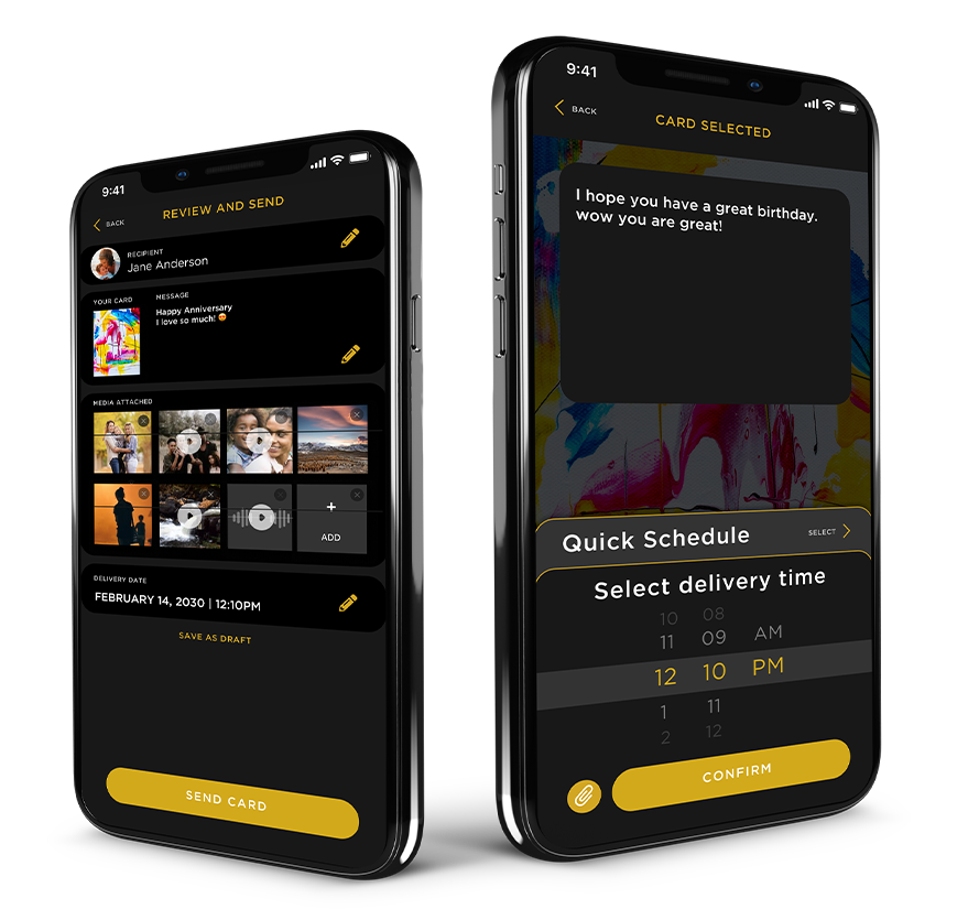 CircleIt app promotional background with family-themed illustrations