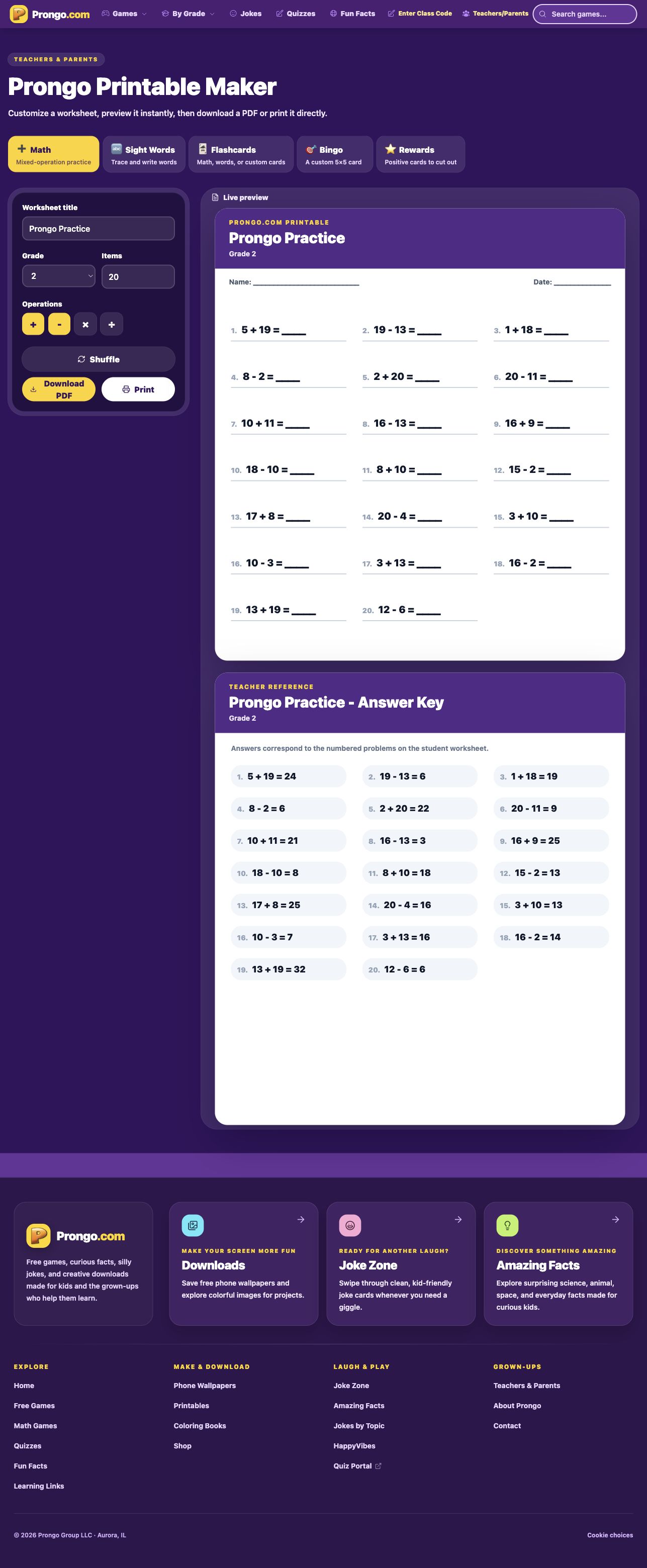 Printable Maker