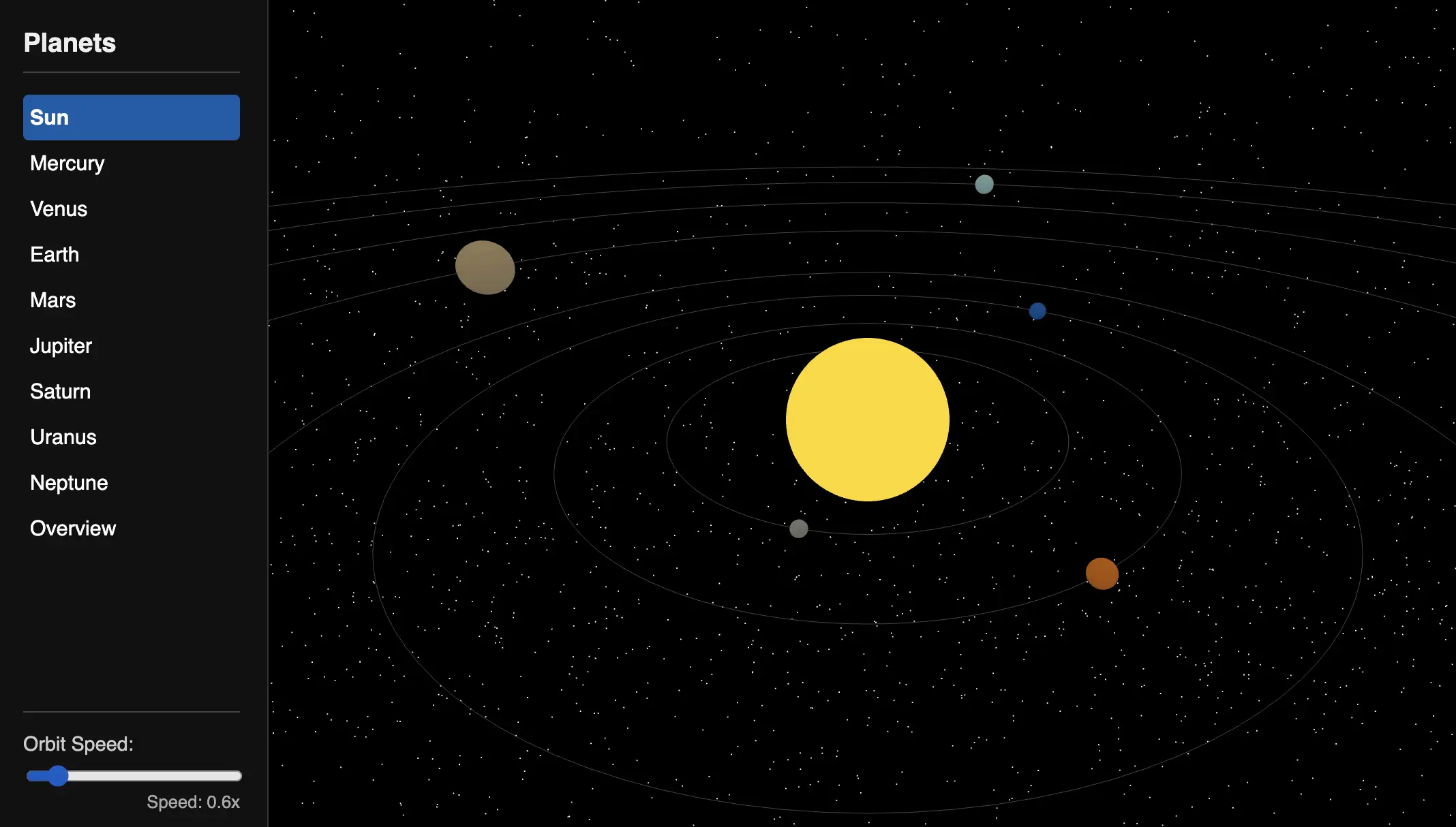 3D Planet Design Experiment