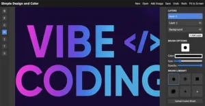 Simple Design and Color App