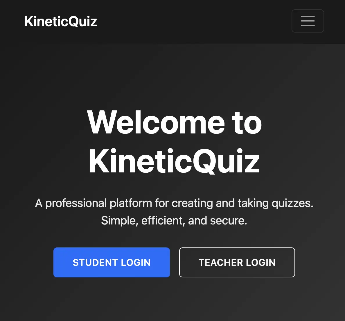 Kinetic Quiz